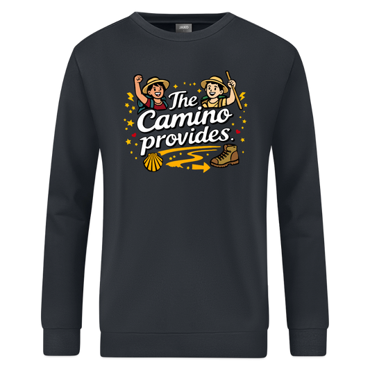 Sweatshirt: The Camino provides - Anthrazit