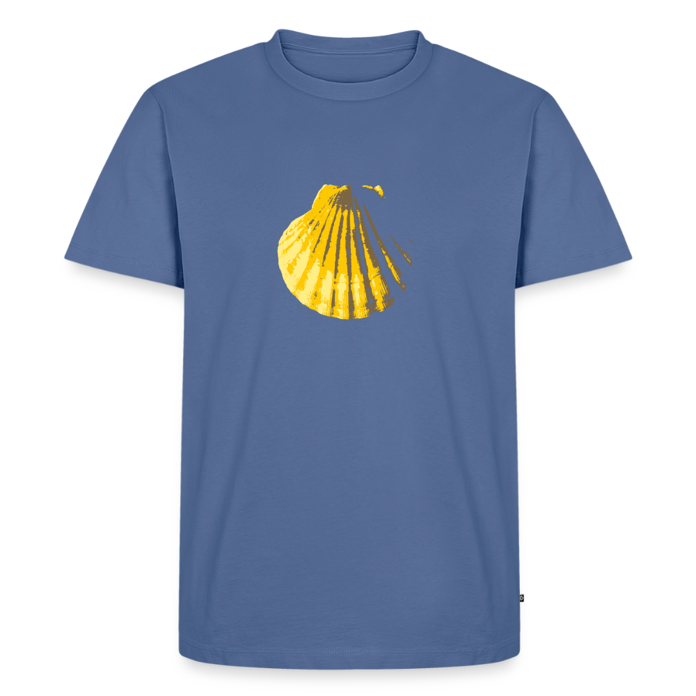 Jakobsmuschel | Männer Premium T-Shirt - Taubenblau