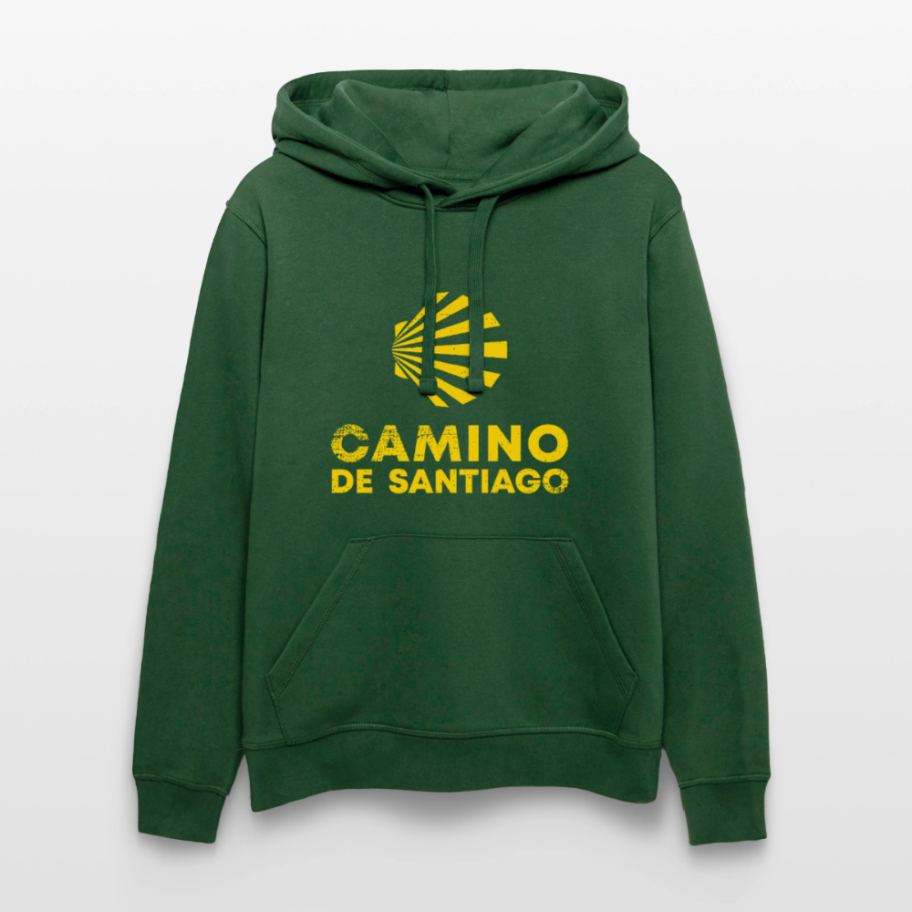 Unisex Hoodie: Camino de Santiago - Flaschengrün