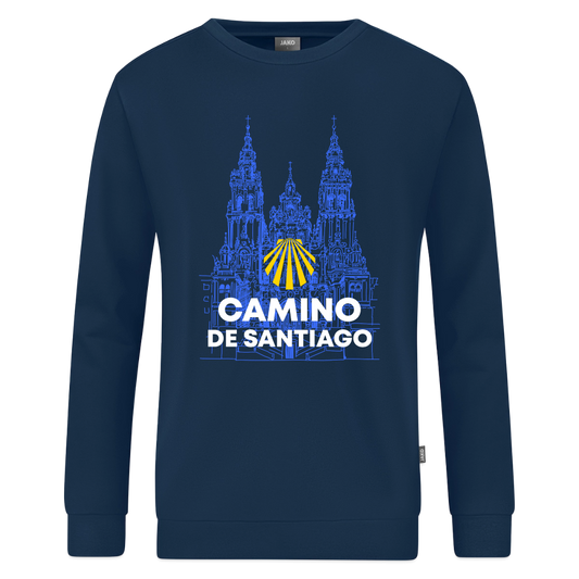 Sweatshirt: Camino de Santiago - Cathedral - Marine