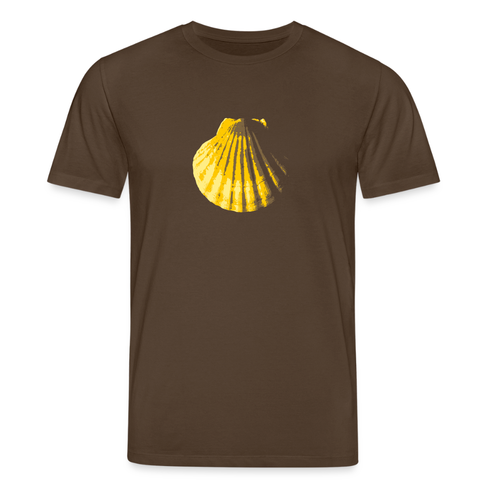 Jakobsmuschel | T-Shirt - Dunkelbraun