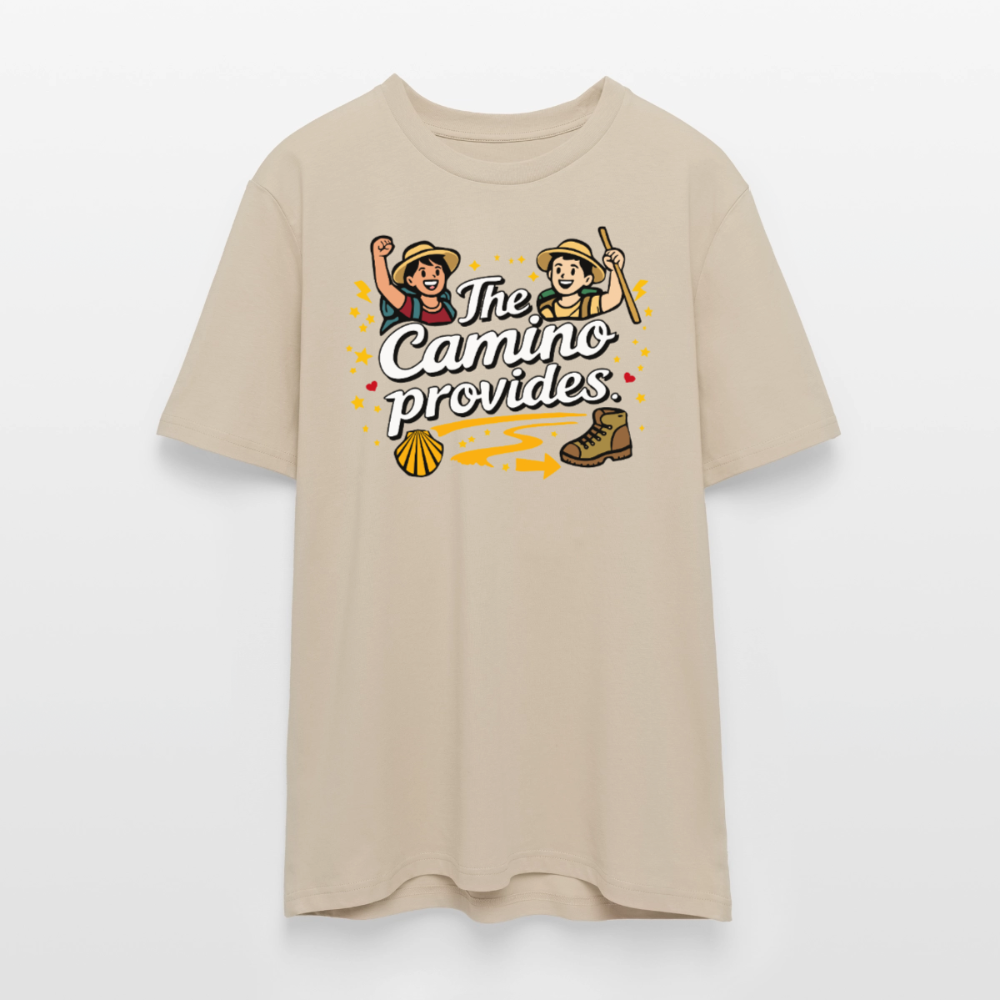 T-Shirt: The Camino provides 180g/m2 - Beige