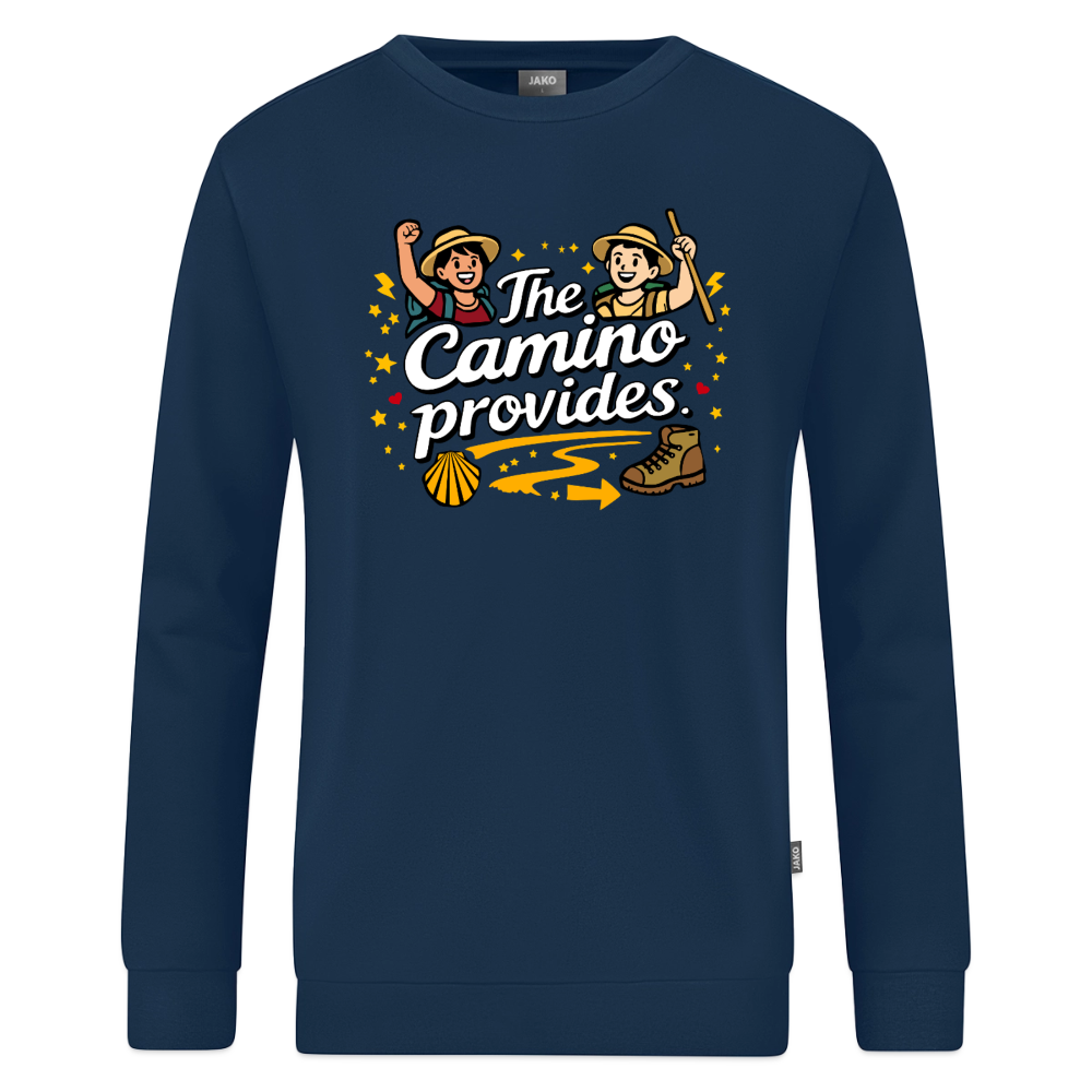 Sweatshirt: The Camino provides - Marine