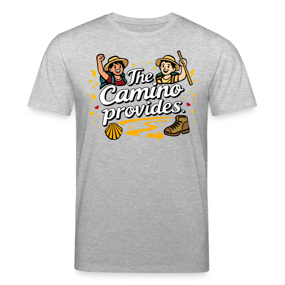 T-Shirt: The Camino provides 180g/m2 - Grau meliert