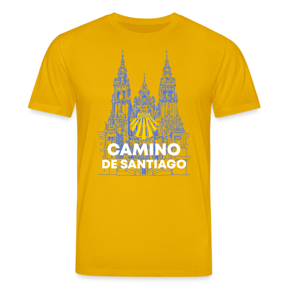 T-Shirt: Camino de Santiago Cathedral - 180g/m2 - Spektralgelb
