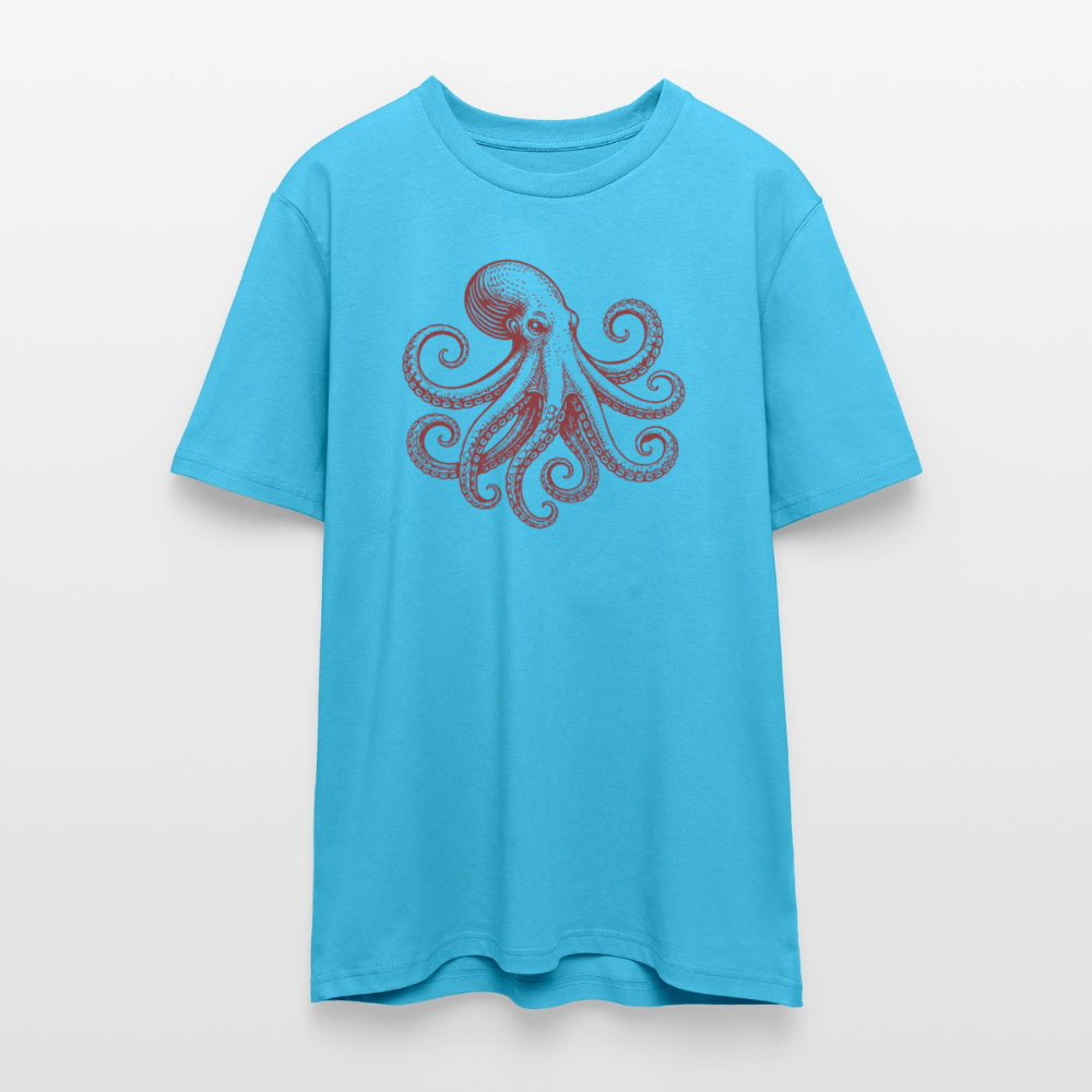 T-Shirt: Pulpo red - Aquablau