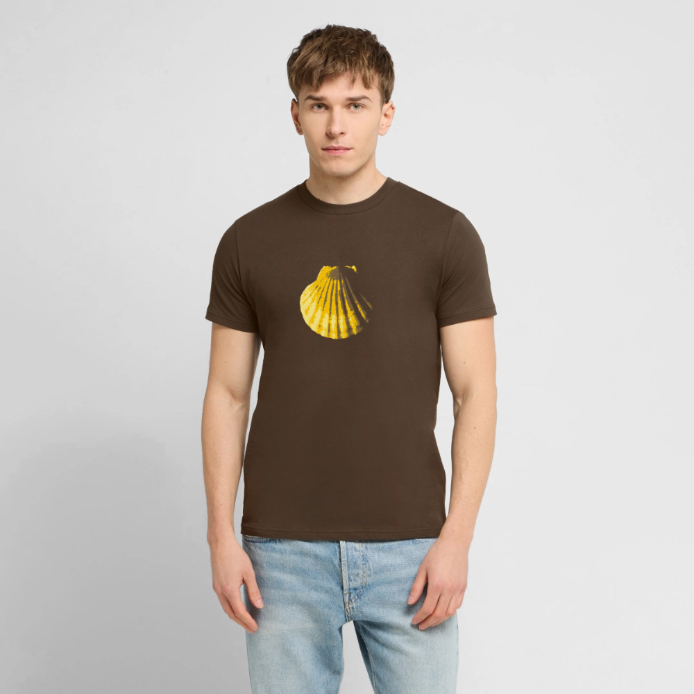 Jakobsmuschel | T-Shirt - Dunkelbraun