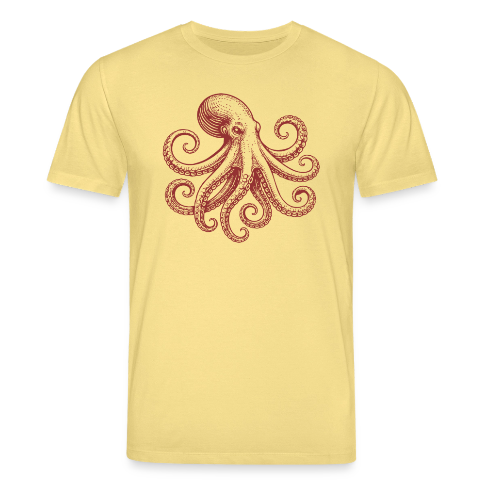 T-Shirt: Pulpo red - Gelb Viva 