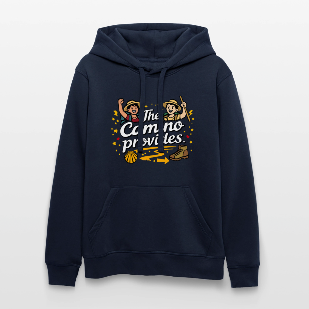 Unisex Hoodie: The Camino provides - French Navy