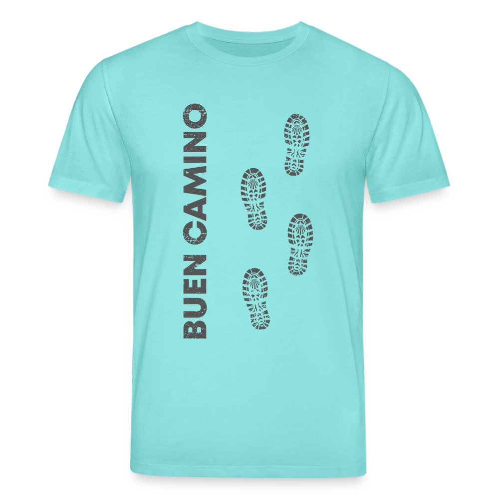 T-Shirt: Buen Camino - dark 180g/m2 - Poolblau