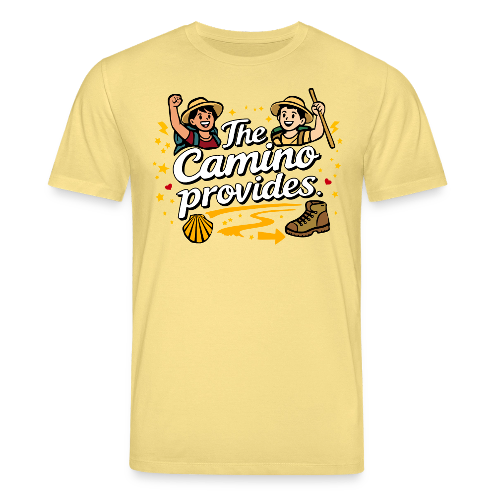 T-Shirt: The Camino provides 180g/m2 - Gelb Viva 