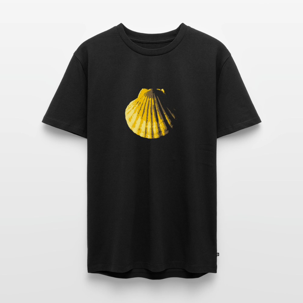 Jakobsmuschel | Männer Premium T-Shirt - Schwarz