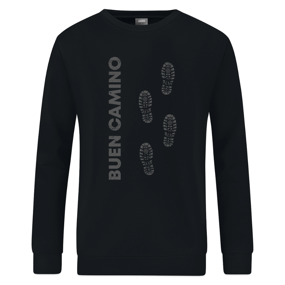 Sweatshirt: Buen Camino - dark - Schwarz