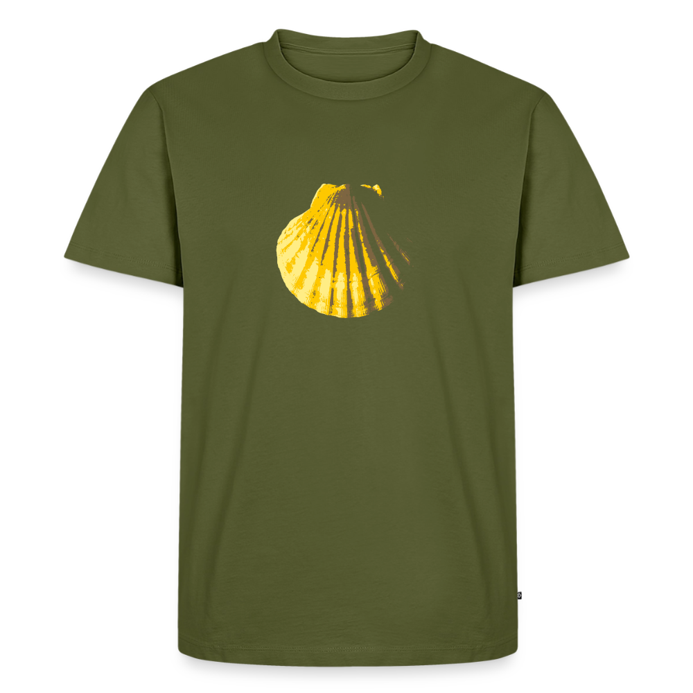 Jakobsmuschel | Männer Premium T-Shirt - Khaki