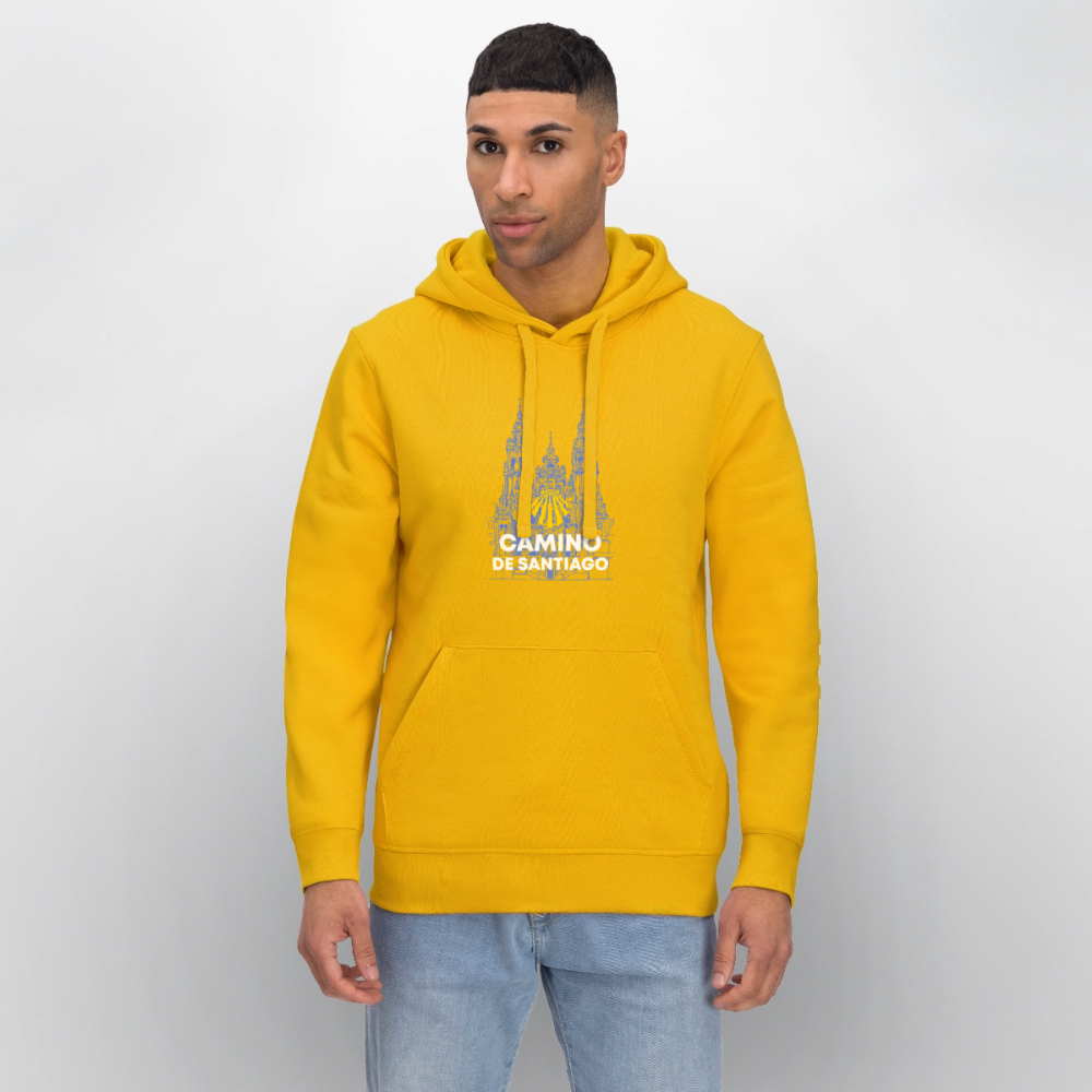 Unisex Hoodie: Camino de Santiago - Cathedral - Spektralgelb