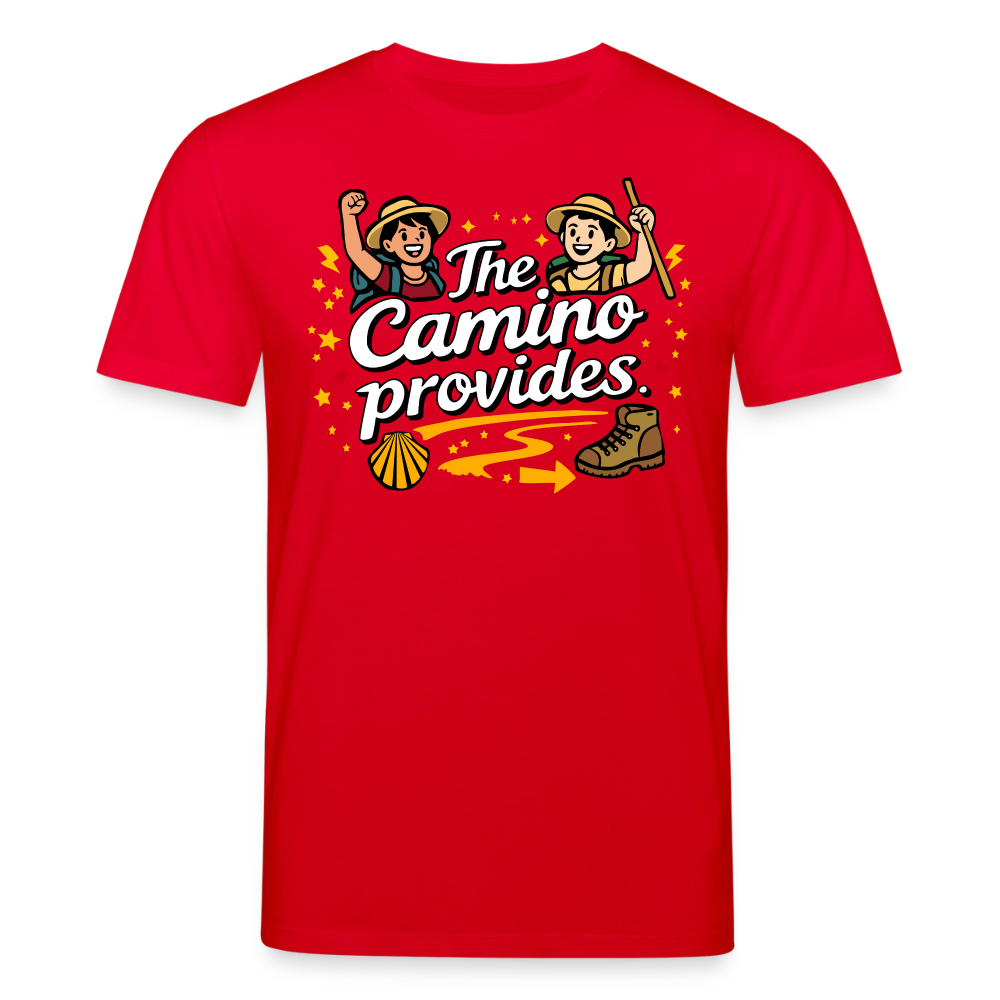 T-Shirt: The Camino provides 180g/m2 - Rot