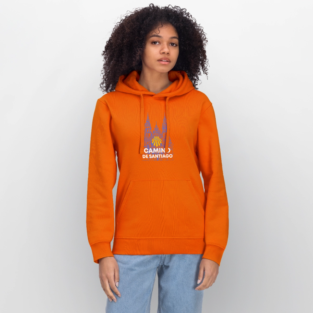 Unisex Hoodie: Camino de Santiago - Cathedral - Tieforange