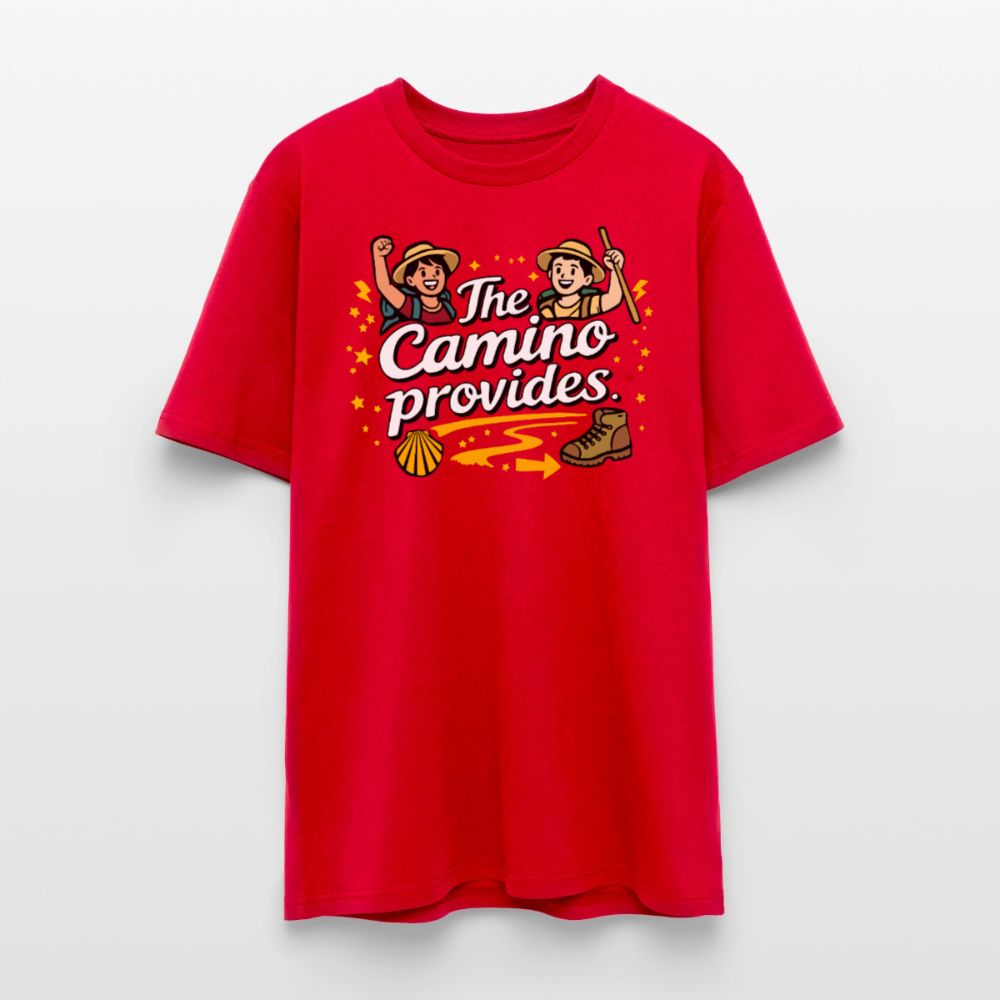 T-Shirt: The Camino provides 180g/m2 - Rot