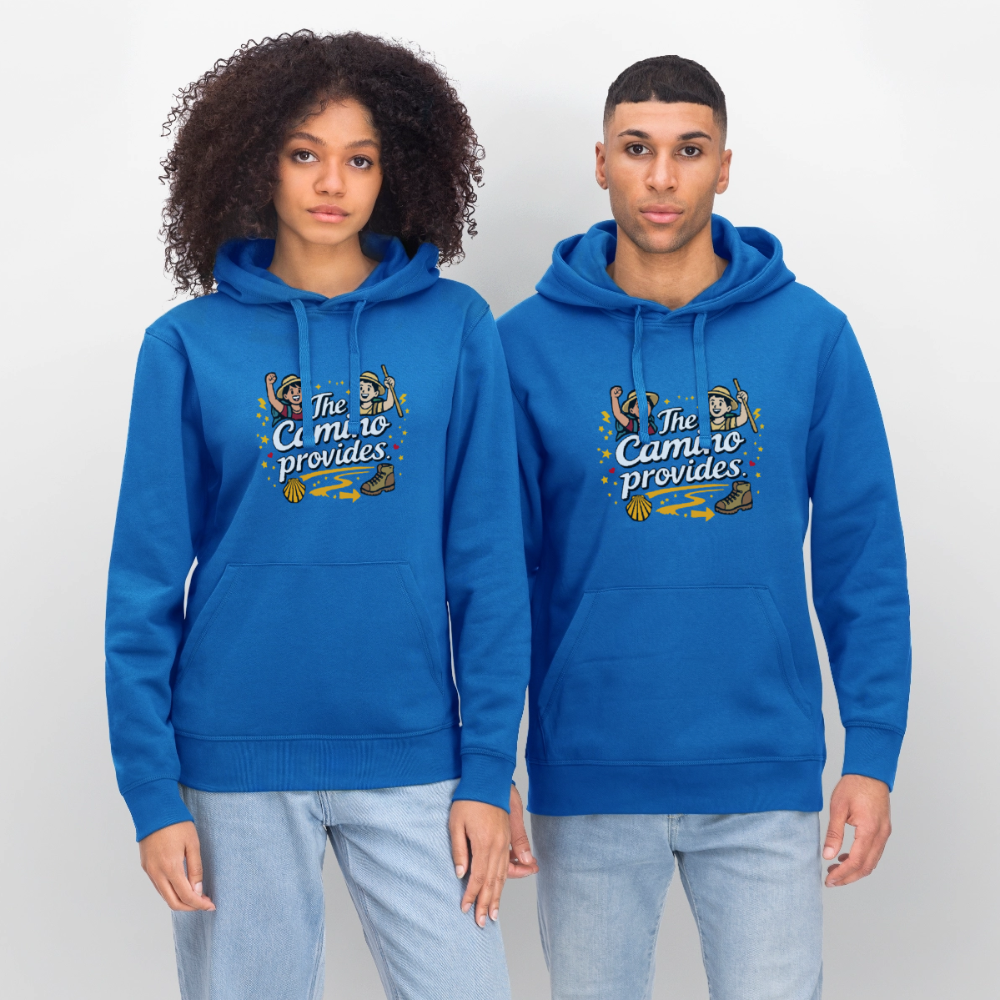 Unisex Hoodie: The Camino provides - Königsblau
