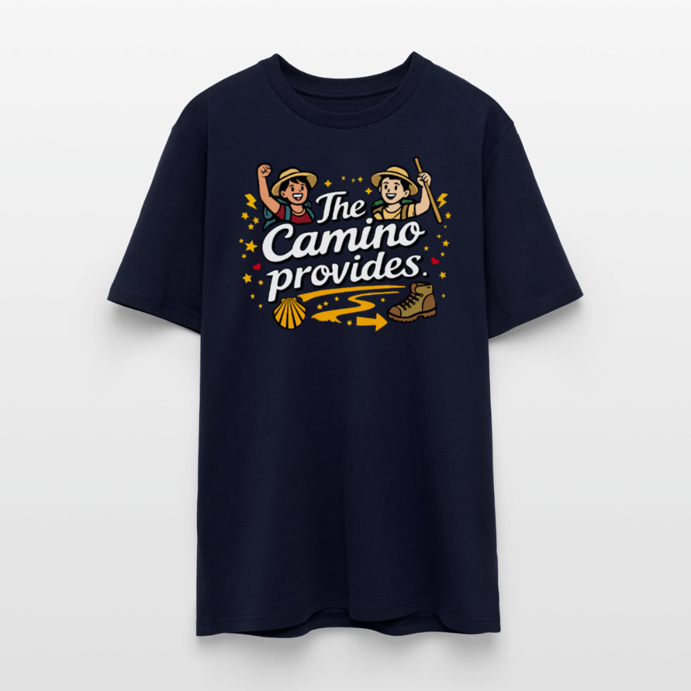 T-Shirt: The Camino provides 180g/m2 - Navy