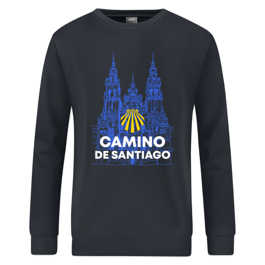 Sweatshirt: Camino de Santiago - Cathedral - Anthrazit