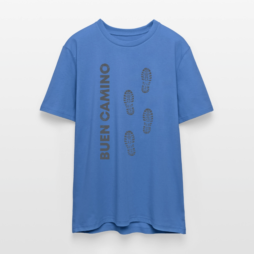 T-Shirt: Buen Camino - dark 180g/m2 - Achtsames Blau