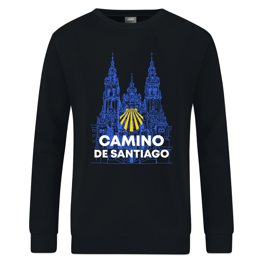 Sweatshirt: Camino de Santiago - Cathedral - Schwarz