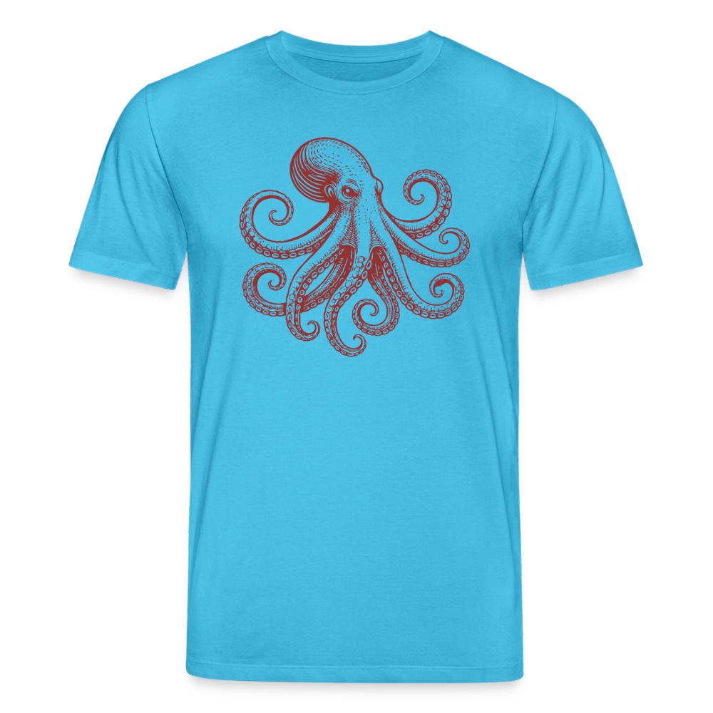 T-Shirt: Pulpo red - Aquablau