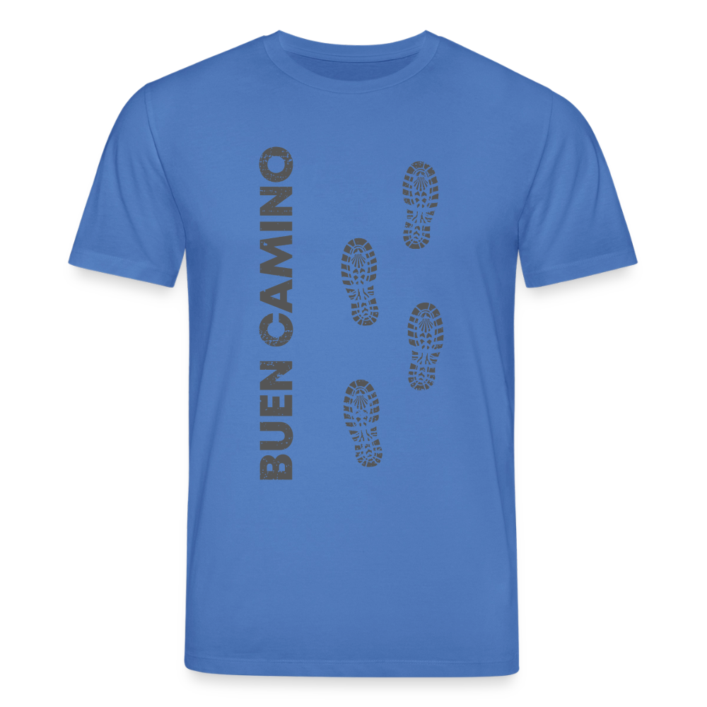 T-Shirt: Buen Camino - dark 180g/m2 - Achtsames Blau