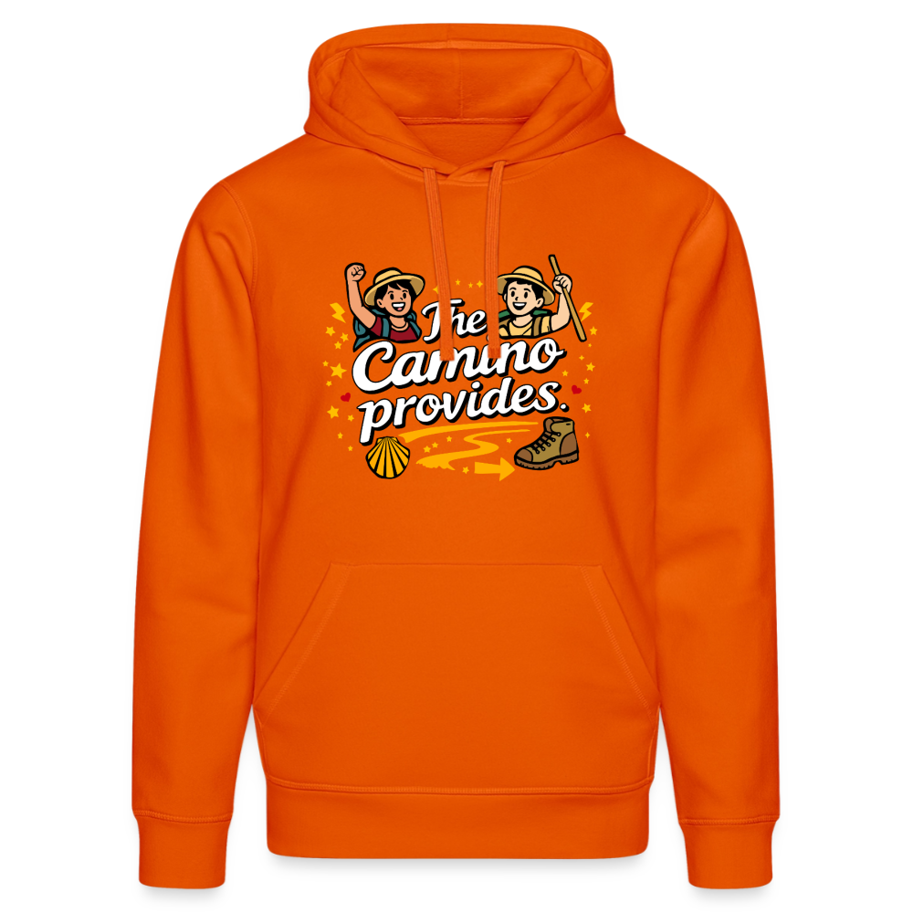 Unisex Hoodie: The Camino provides - Tieforange