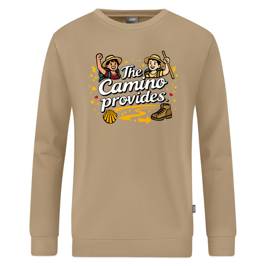 Sweatshirt: The Camino provides - Beige