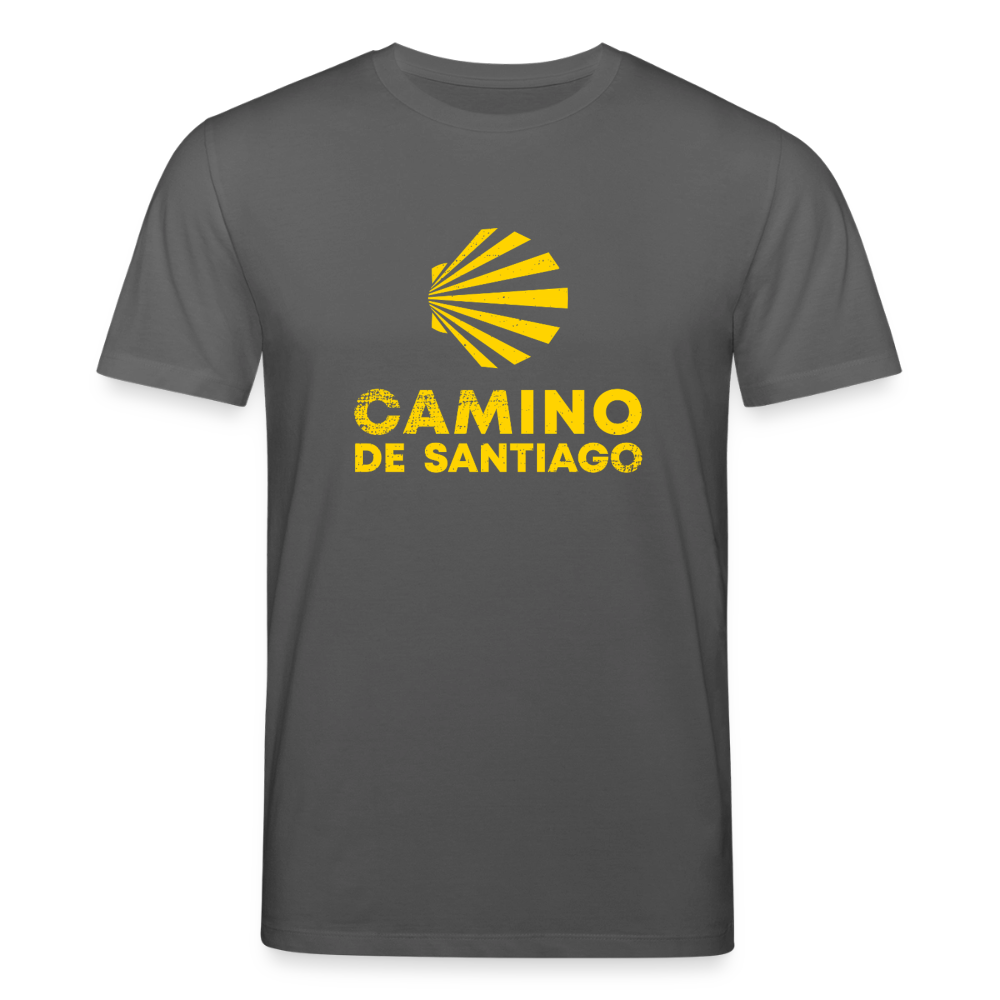 T-Shirt: Camino de Santiago Viera rough - 180g/m2 - Anthrazit