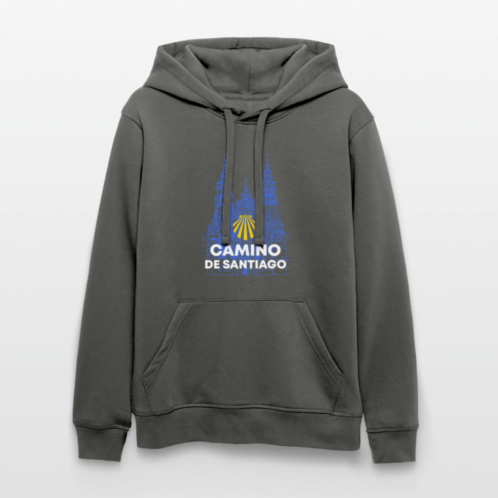 Unisex Hoodie: Camino de Santiago - Cathedral - Anthrazit