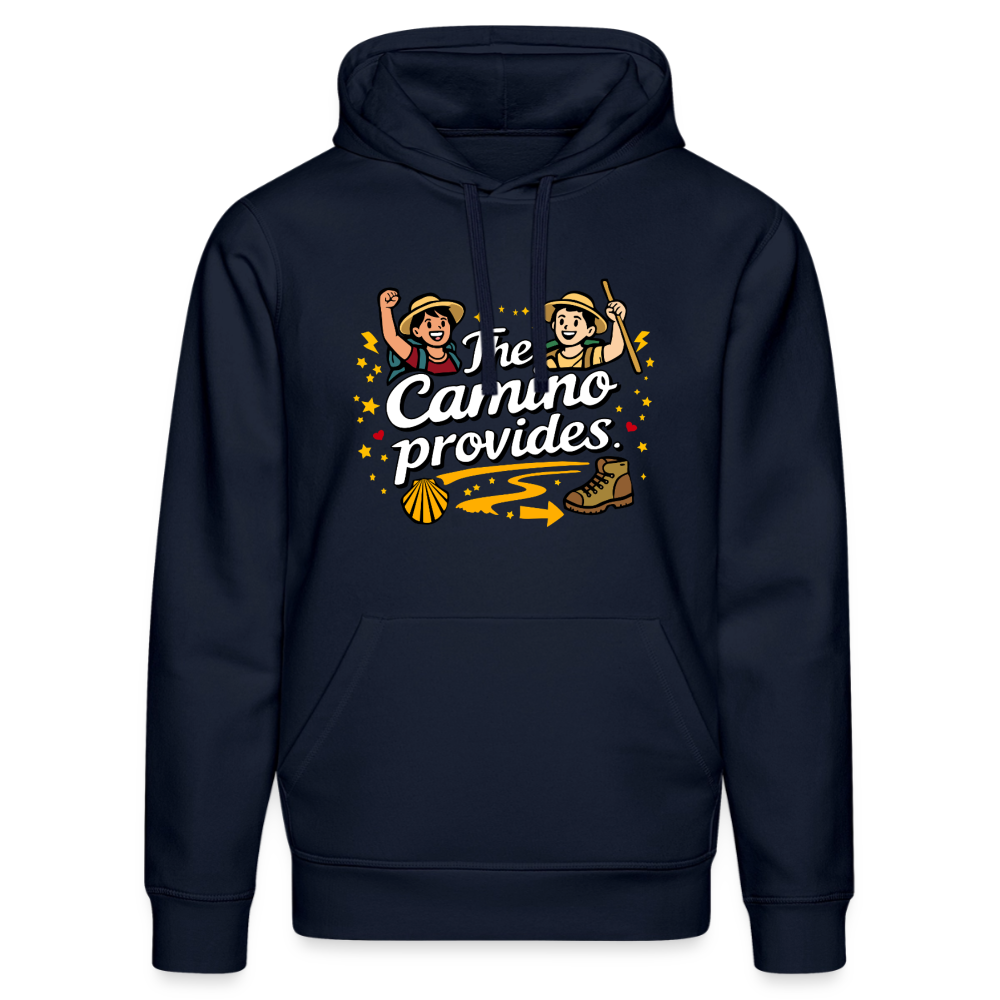 Unisex Hoodie: The Camino provides - French Navy