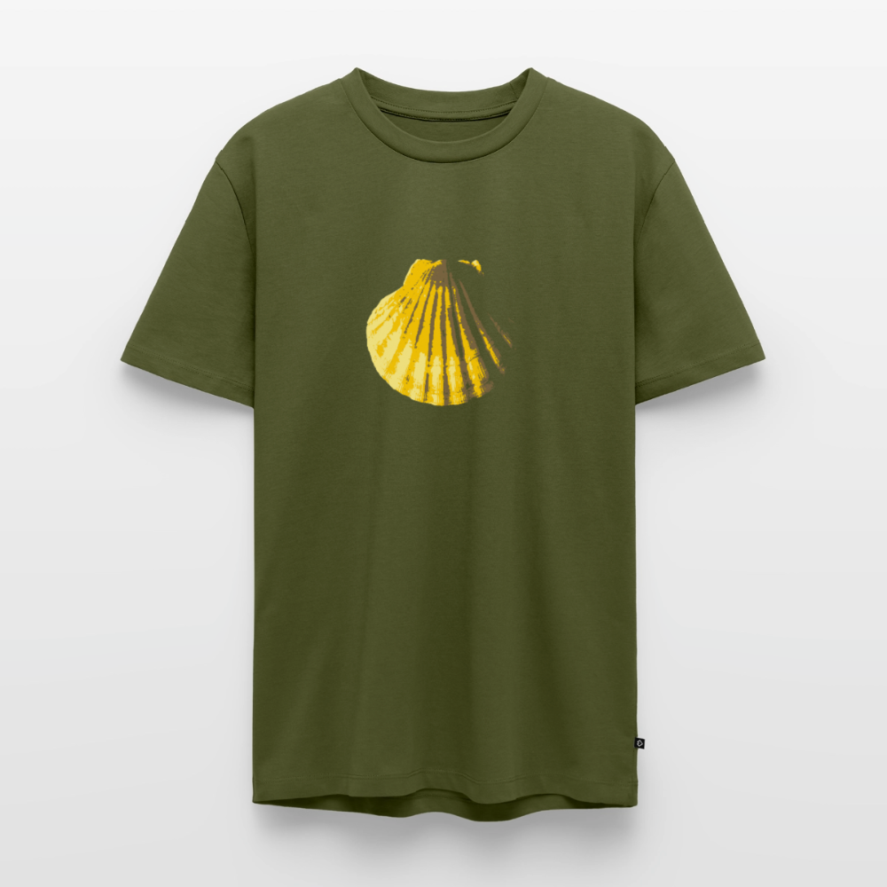 Jakobsmuschel | Männer Premium T-Shirt - Khaki