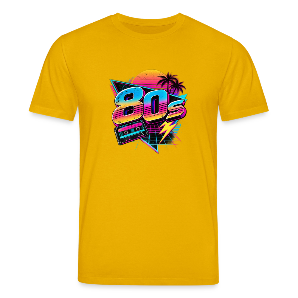 80s  Unisex Bio-T-Shirt - Spektralgelb