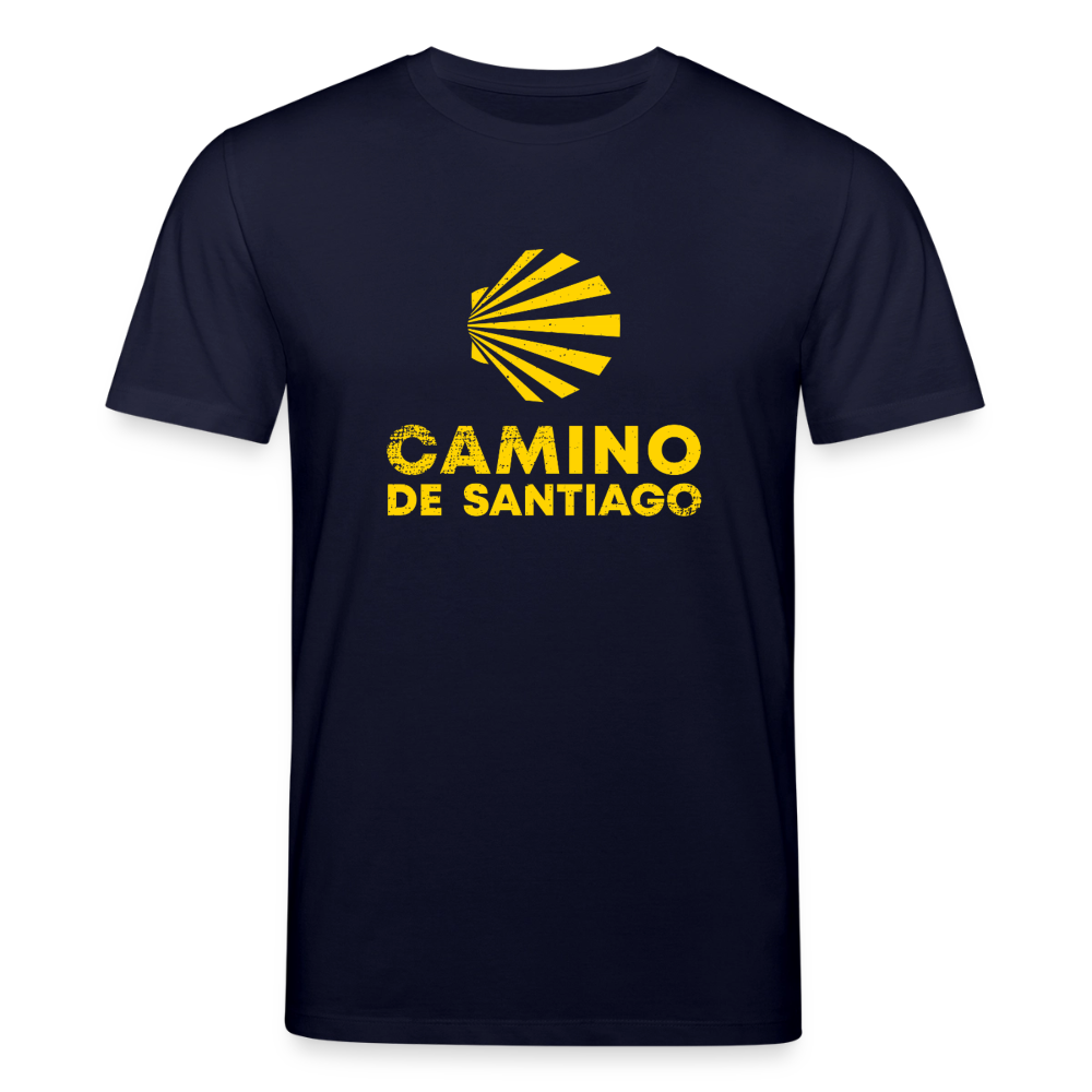 T-Shirt: Camino de Santiago Viera rough - 180g/m2 - Navy