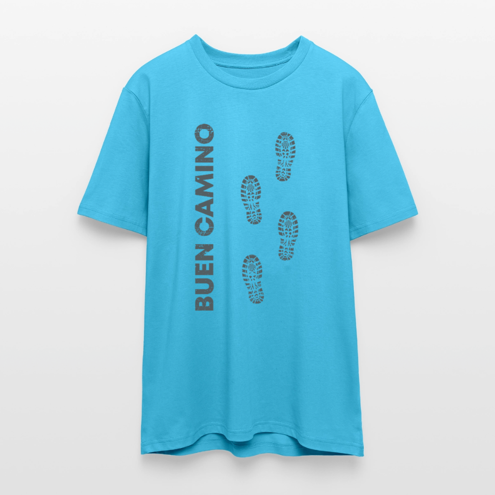 T-Shirt: Buen Camino - dark 180g/m2 - Aquablau