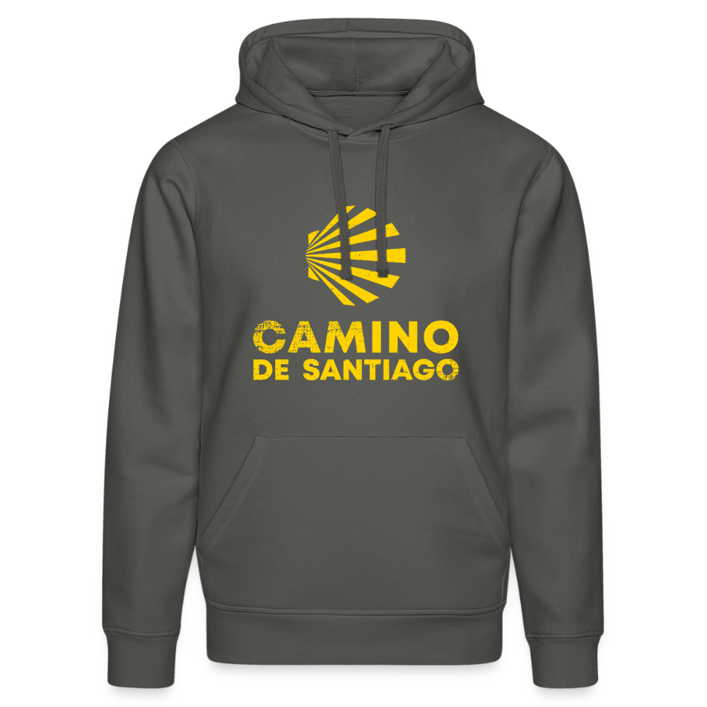 Unisex Hoodie: Camino de Santiago - Anthrazit