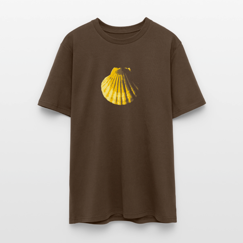 Jakobsmuschel | T-Shirt - Dunkelbraun