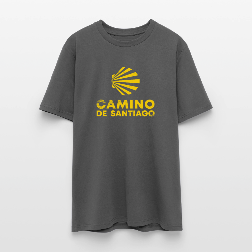 T-Shirt: Camino de Santiago Viera rough - 180g/m2 - Anthrazit