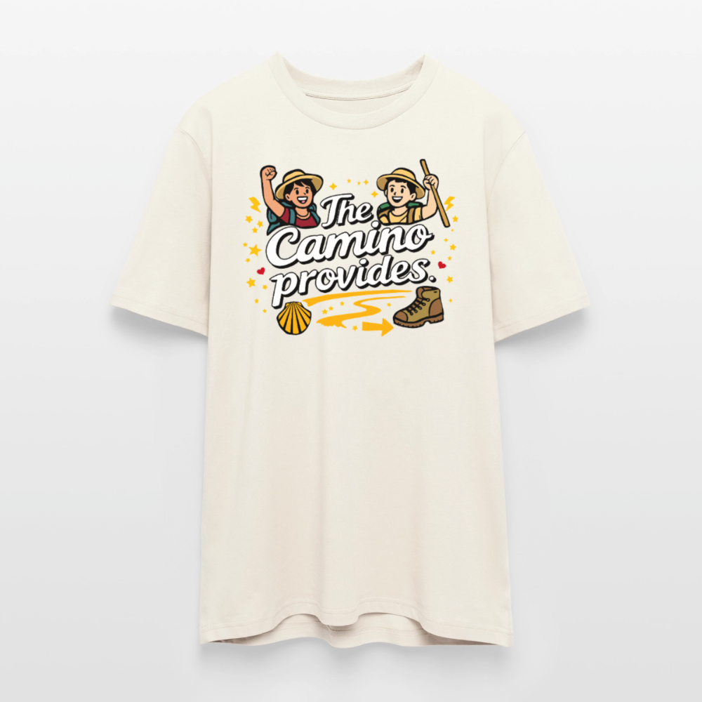 T-Shirt: The Camino provides 180g/m2 - Naturweiß 