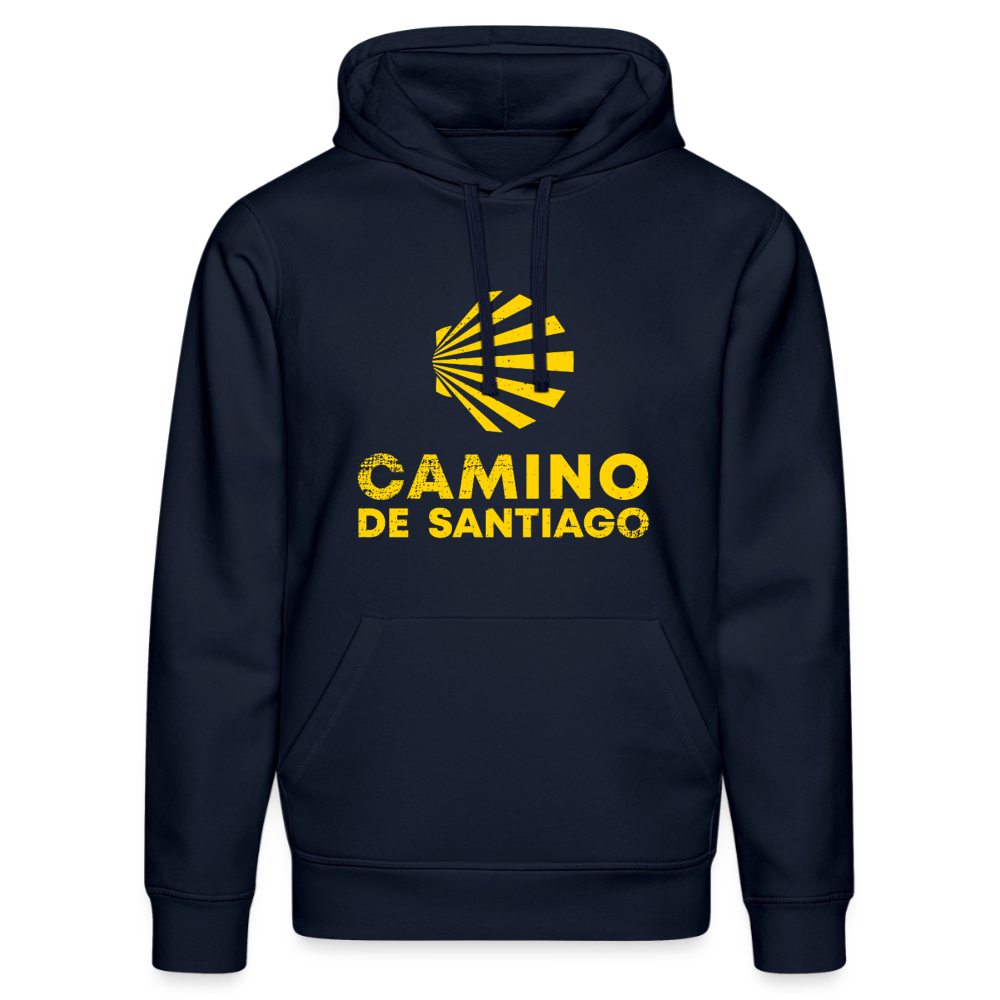 Unisex Hoodie: Camino de Santiago - French Navy