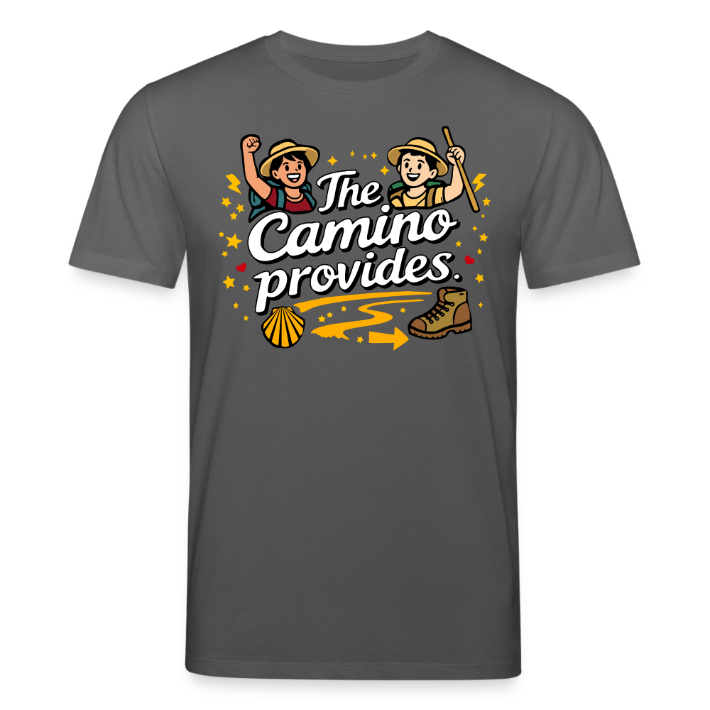 T-Shirt: The Camino provides 180g/m2 - Anthrazit