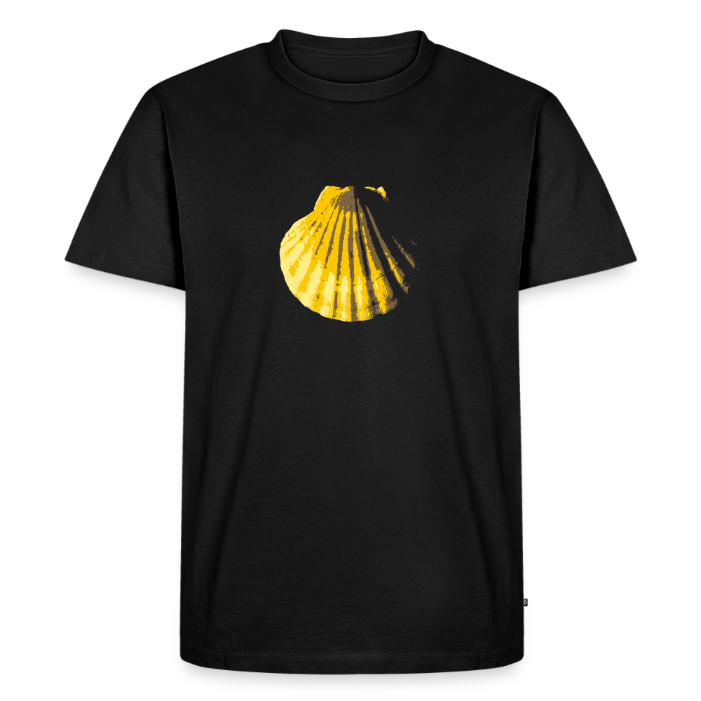 Jakobsmuschel | Männer Premium T-Shirt - Schwarz