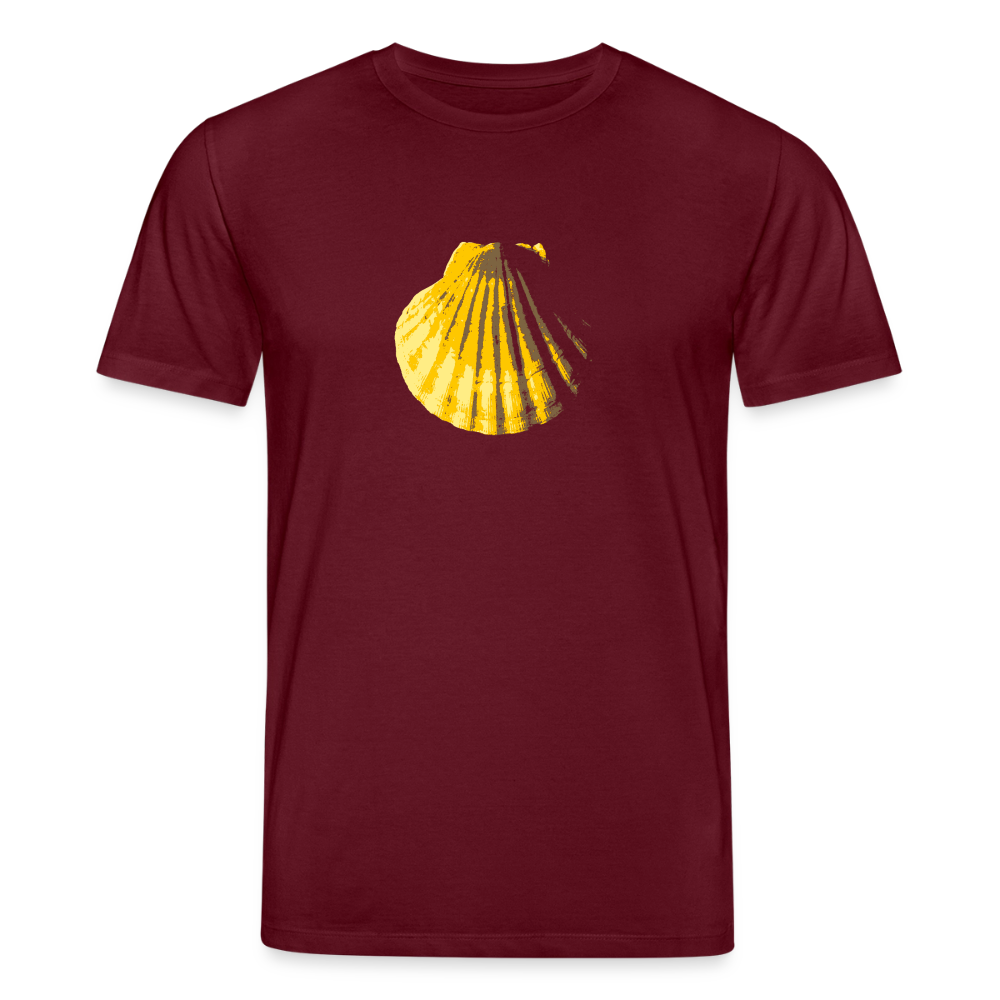 Jakobsmuschel | T-Shirt - Burgunderrot