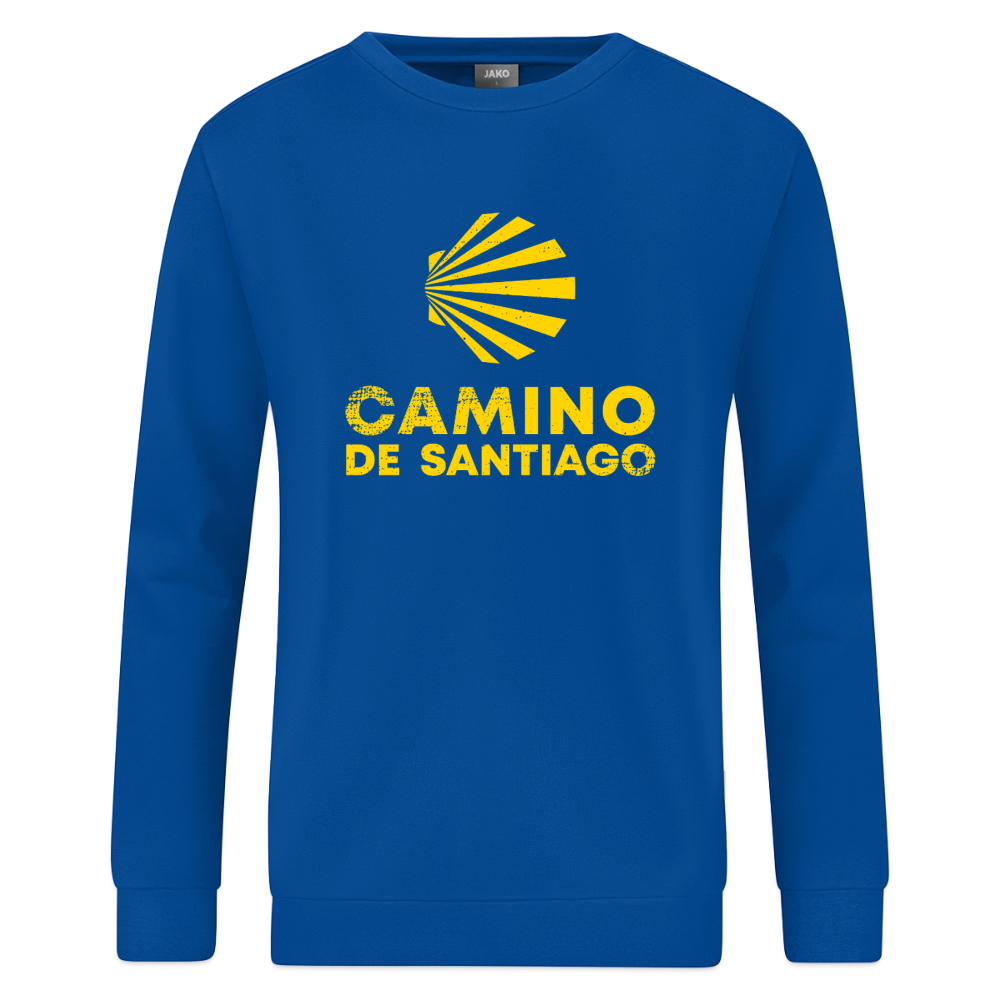 Sweatshirt: Camino de Santiago - Blau
