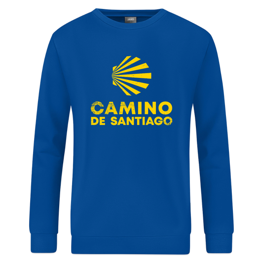 Sweatshirt: Camino de Santiago - Blau