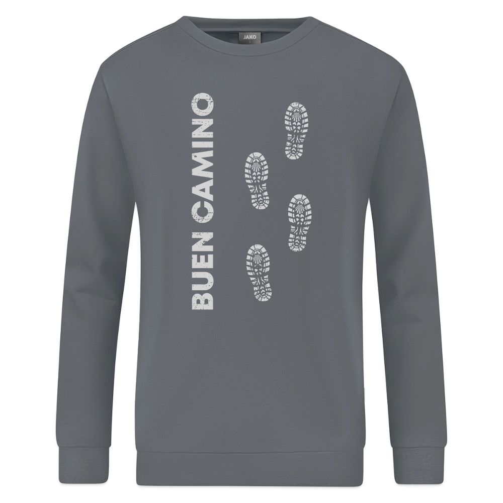 Sweatshirt: Buen Camino - light - Grau