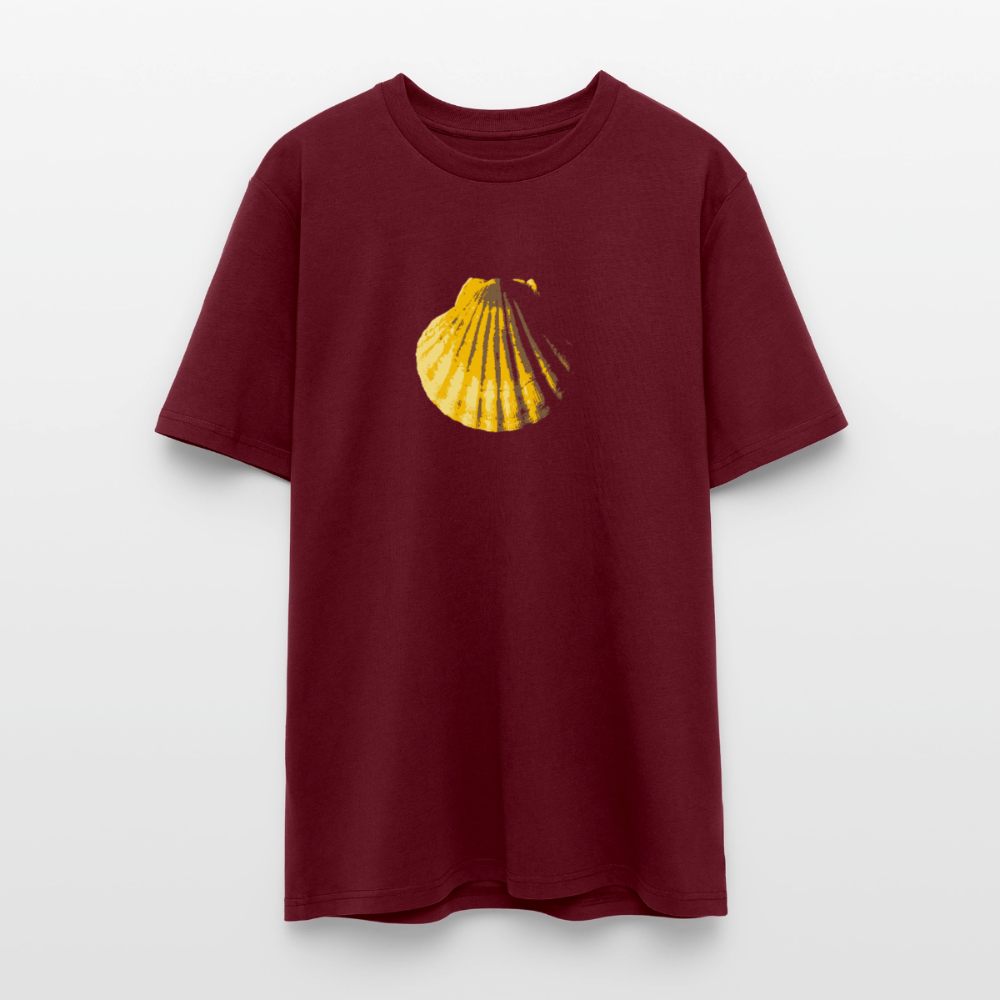 Jakobsmuschel | T-Shirt - Burgunderrot